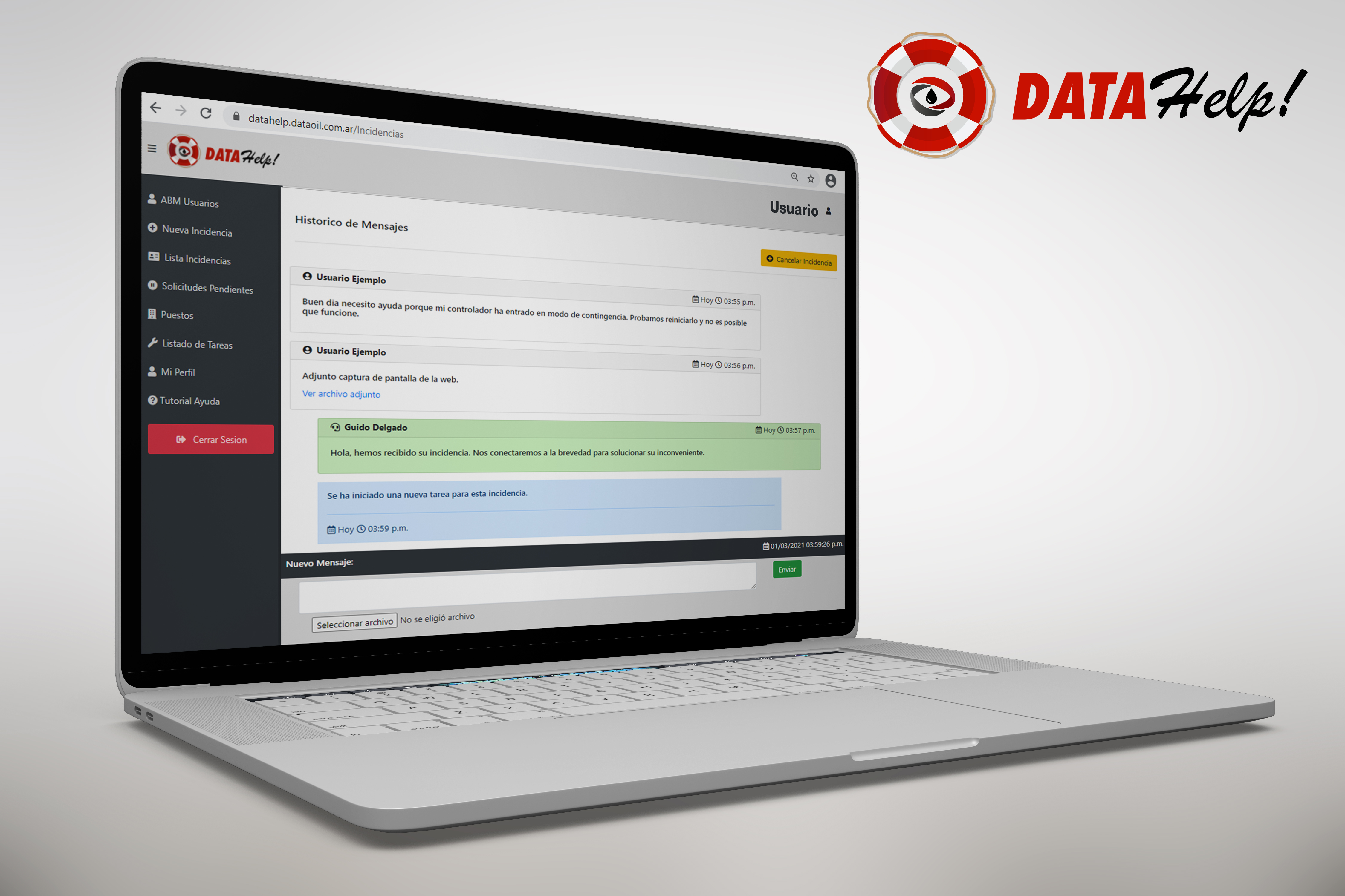 DataHelp Soporte
